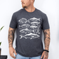 Vintage Fish, Retro Print, Classic, Fishing, Soft Style T-Shirt