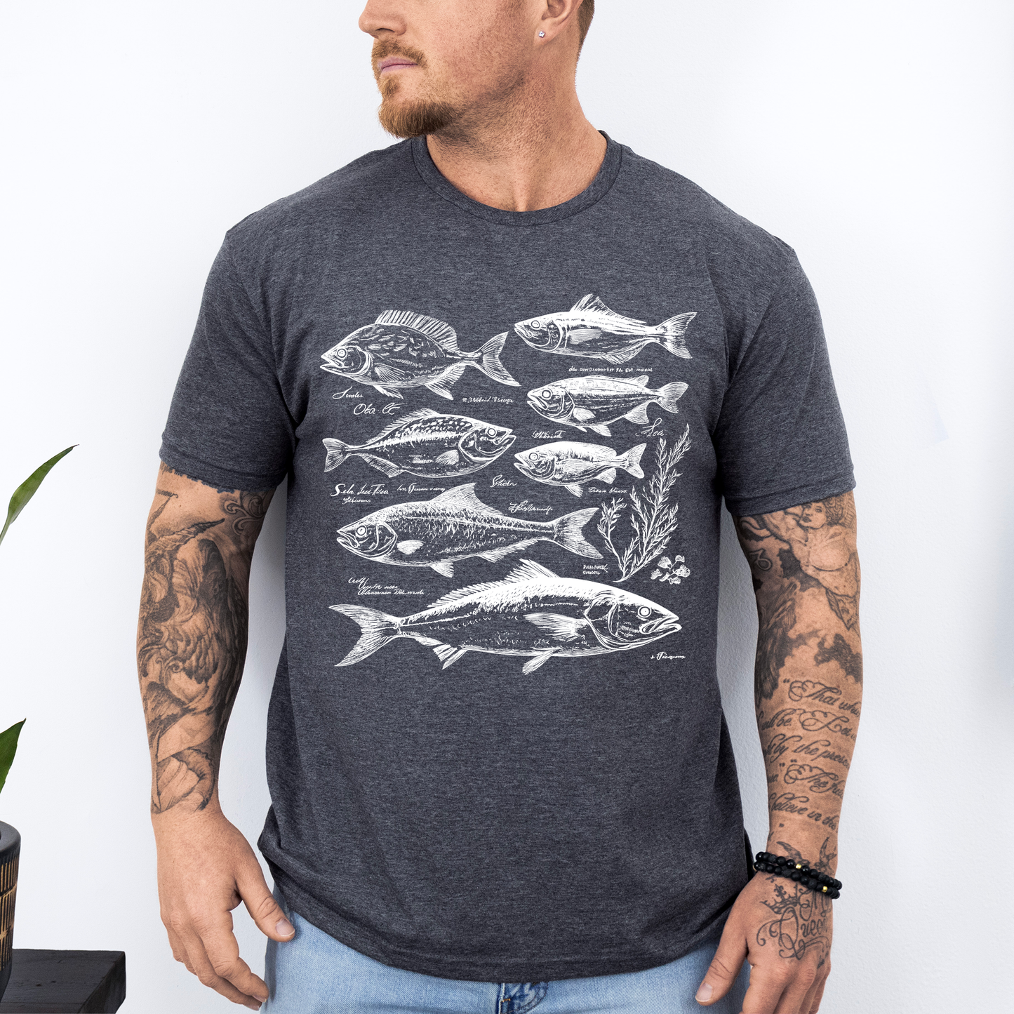 Vintage Fish, Retro Print, Classic, Fishing, Soft Style T-Shirt