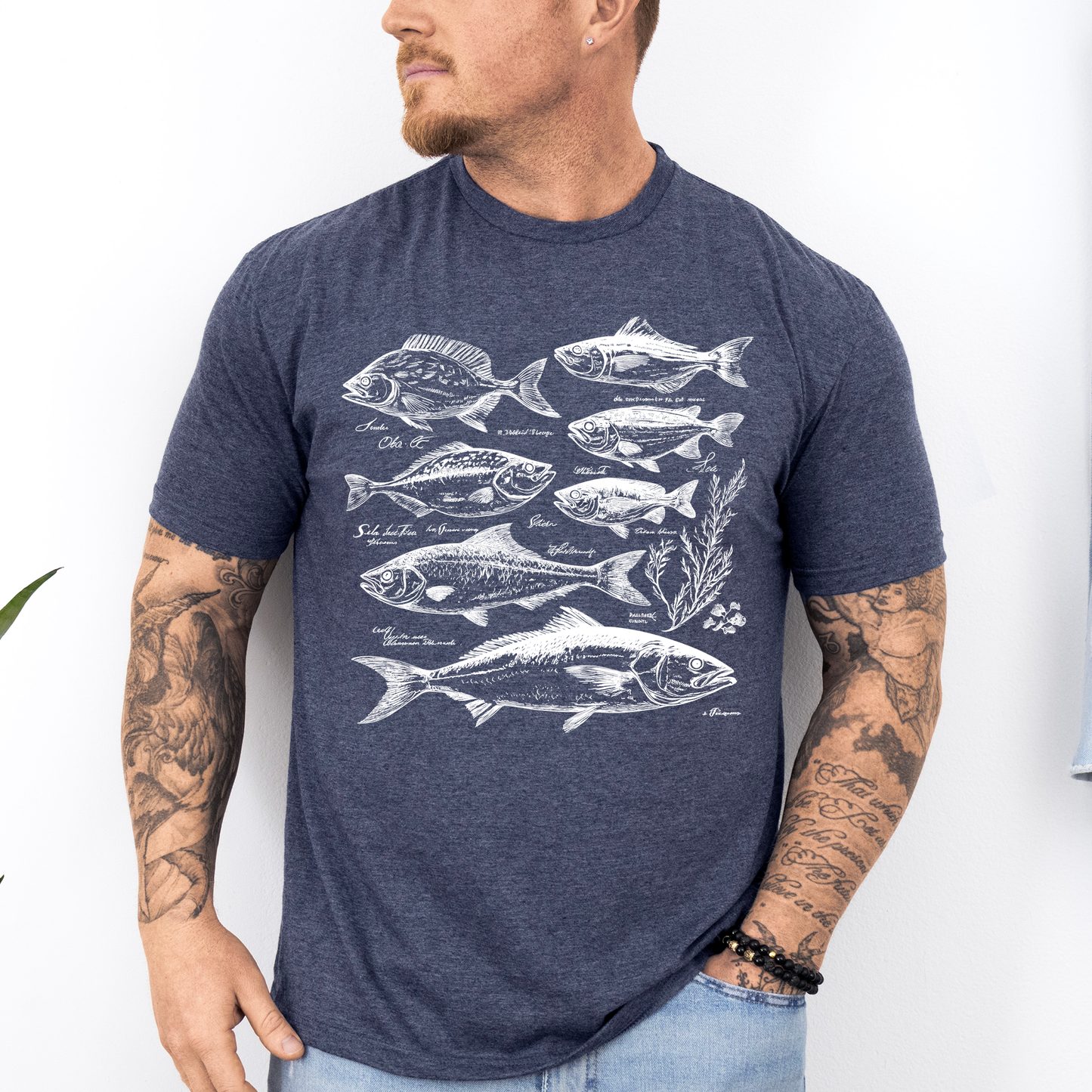 Vintage Fish, Retro Print, Classic, Fishing, Soft Style T-Shirt