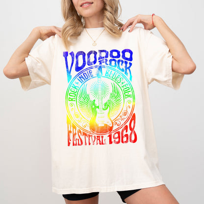 Voodoo Rock Festival, Concert, Music, Festival, Retro Tshirt Comfort Colors T-Shirt