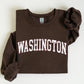 Washington, Football, Sports, Game Day, Big Game, Touchdown, Tailgate Party, University, College, State Sweatshirt