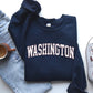 Washington, Football, Sports, Game Day, Big Game, Touchdown, Tailgate Party, University, College, State Sweatshirt