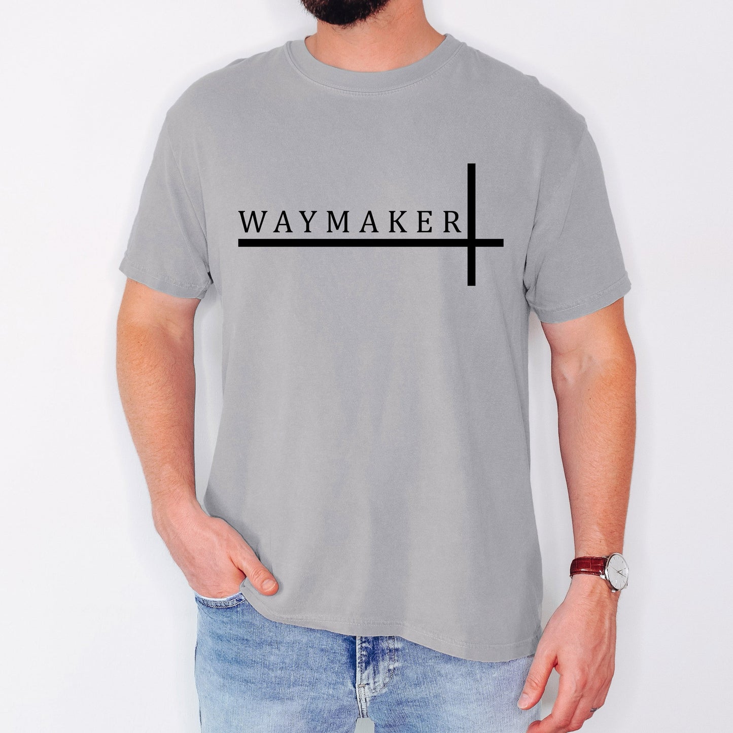 Way Maker, Faith, Christian, Jesus, Gospel, Religious Tshirt Comfort Colors T-Shirt