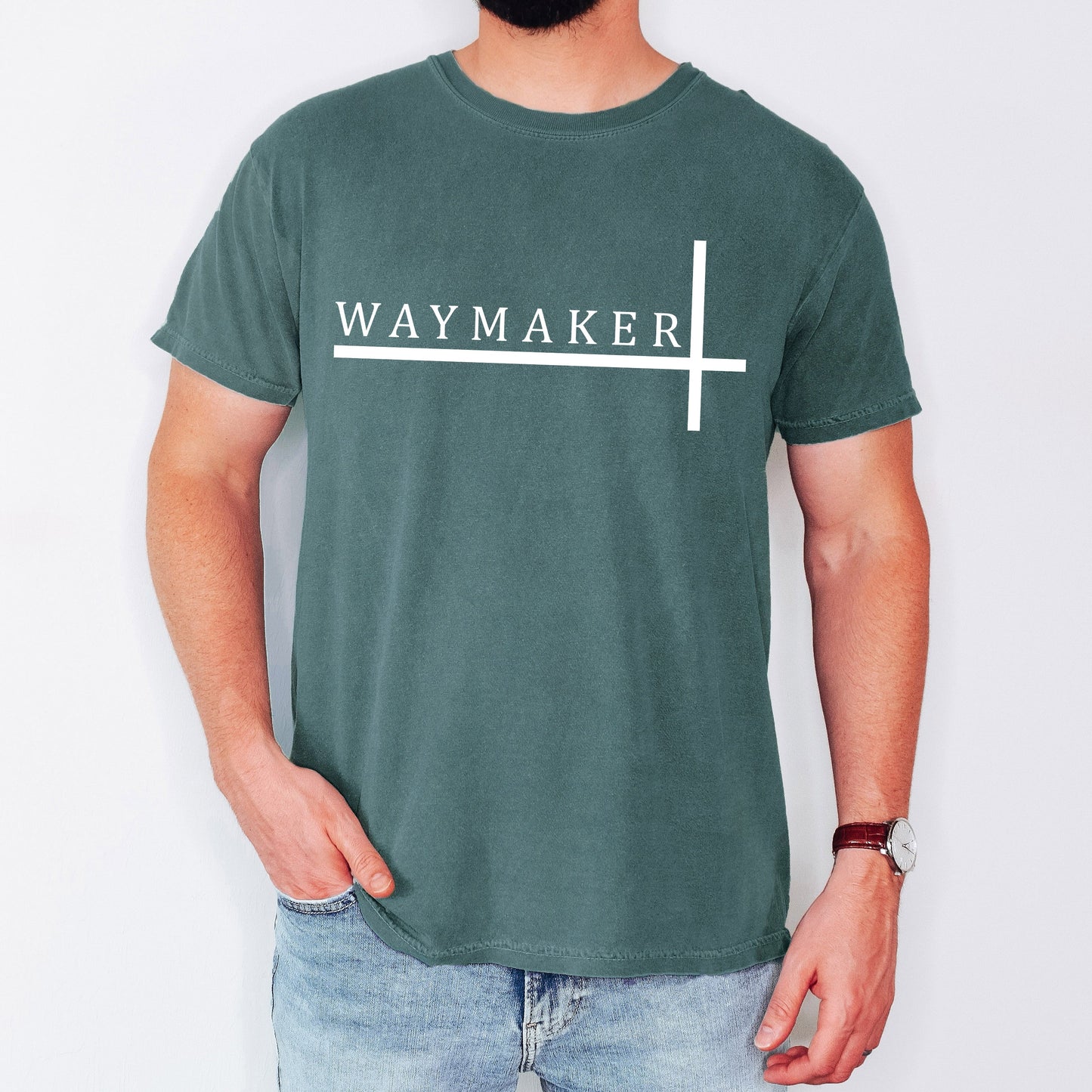Way Maker, Faith, Christian, Jesus, Gospel, Religious Tshirt Comfort Colors T-Shirt