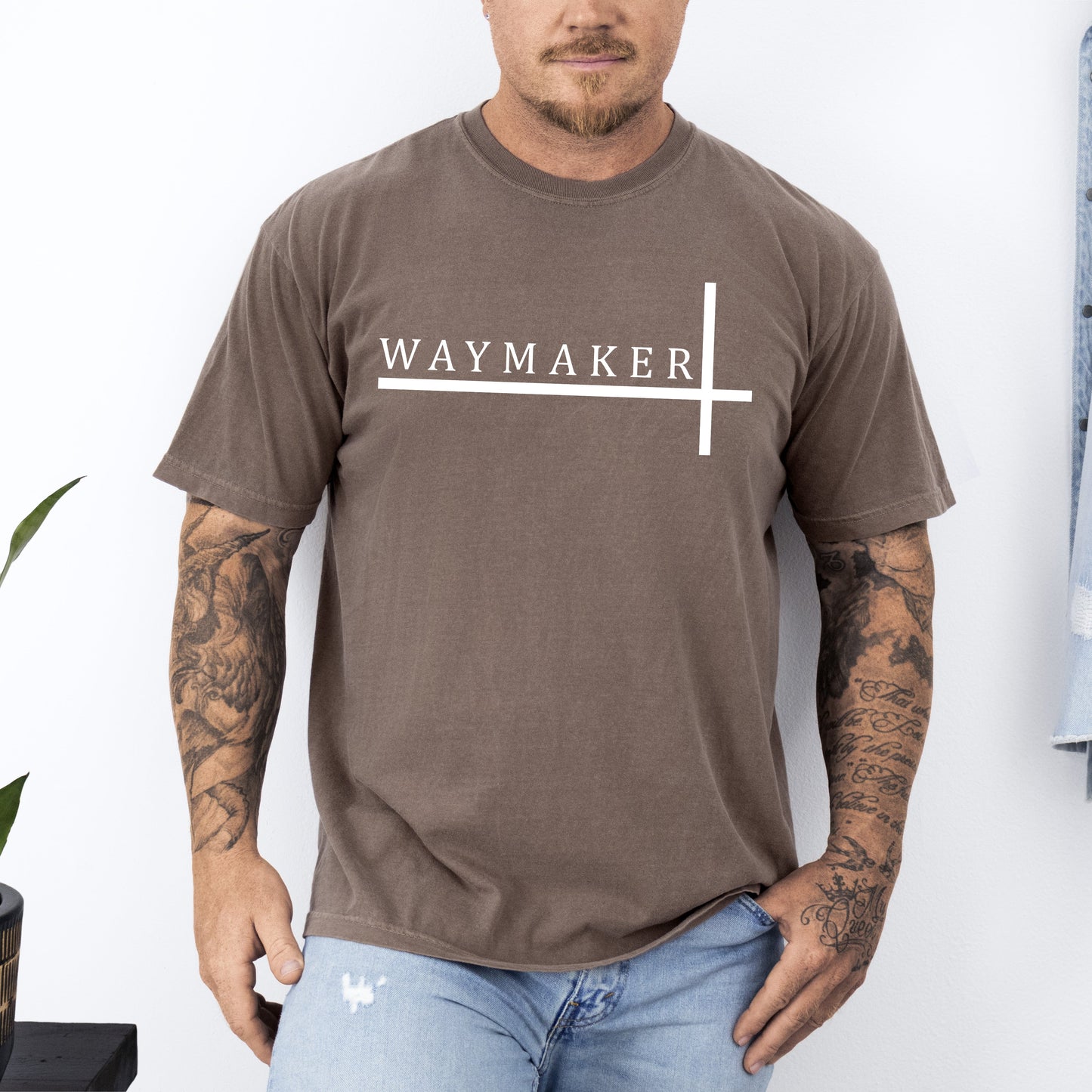 Way Maker, Faith, Christian, Jesus, Gospel, Religious Tshirt Comfort Colors T-Shirt