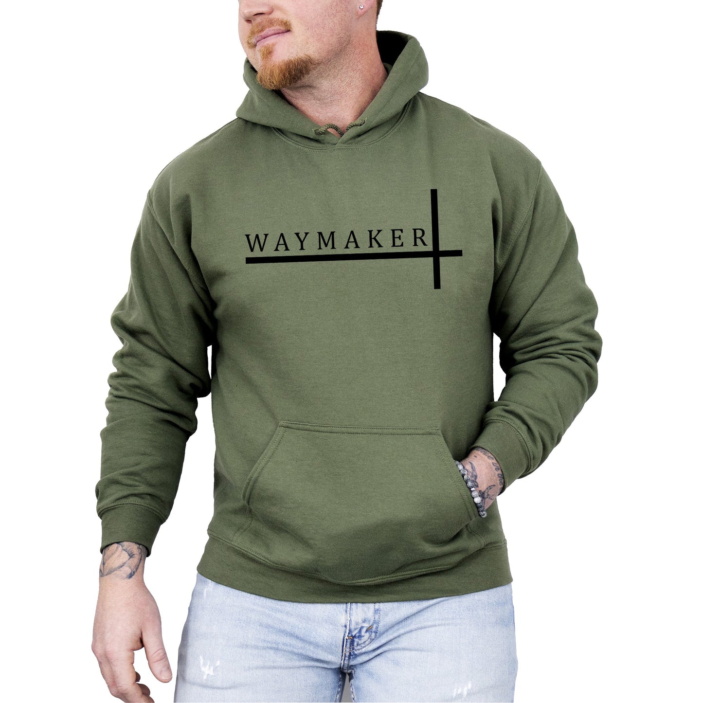 Way Maker, Faith, Christian, Jesus, Gospel, Religious Hoodie, Hooded Sweatshirt