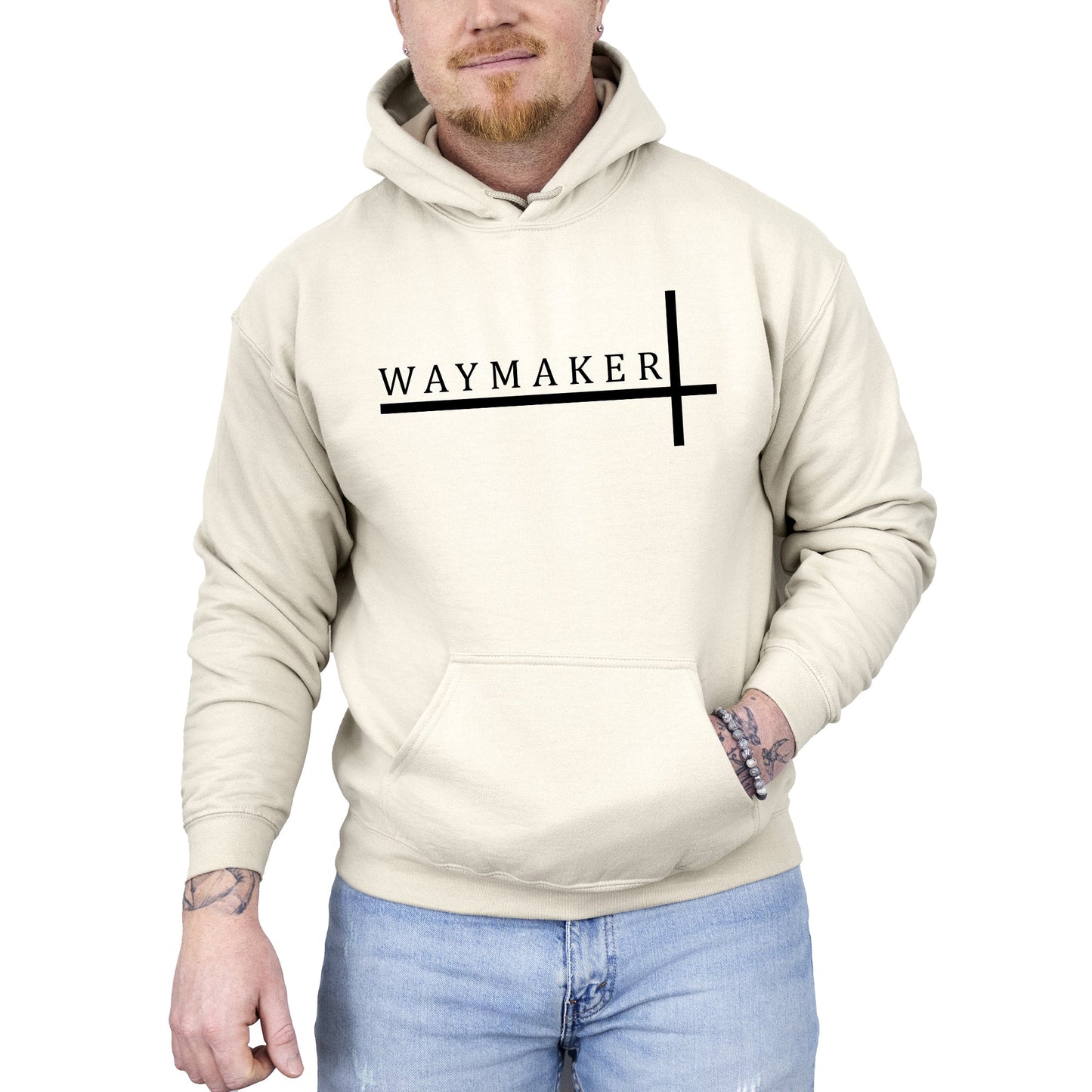 Way Maker, Faith, Christian, Jesus, Gospel, Religious Hoodie, Hooded Sweatshirt