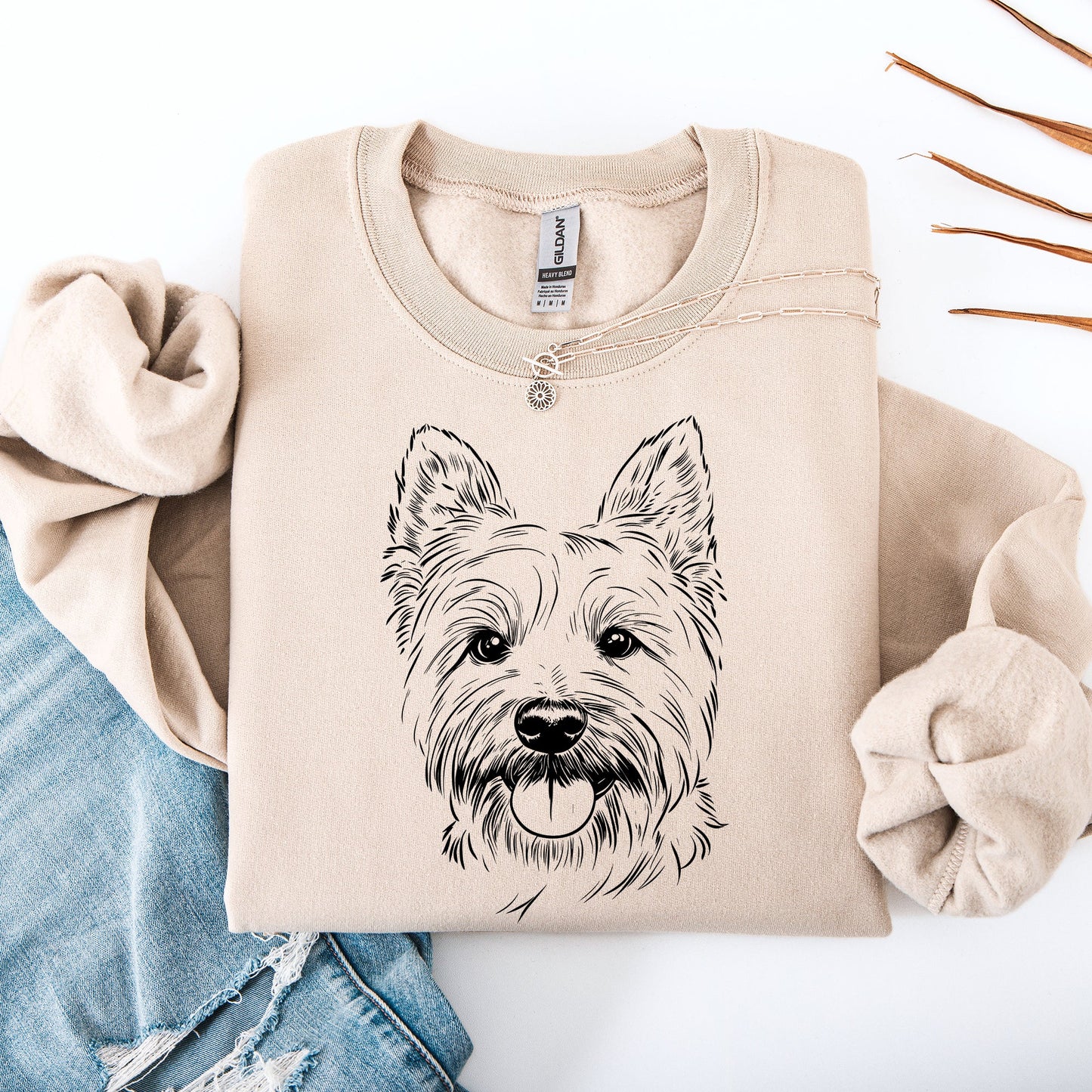 Westie, West Highland White Terrier, Dog Lover Apparel, Pet, Dog Breed, Cute Sweatshirt