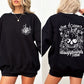 What Doesn't Kill You, Disappoints, Funny, Flowers Sweatshirt