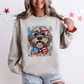Wheaten Terrier Patriotic Dog, USA, America, Pet Lover, 4th of July Sweatshirt