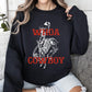 Whoa Cowboy, Horse, Bronco Ride, Rodeo, Skeleton, Sweatshirt