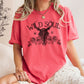 Wild Soul, Cowboy, Skull, Roses, Country, Cowgirl, Tshirt Comfort Colors T-Shirt