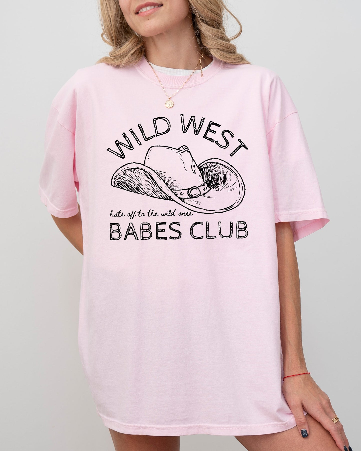Wild West Babes Club, Cowboys, Cowgirls, Country, Western Shirt Comfort Colors T-Shirt