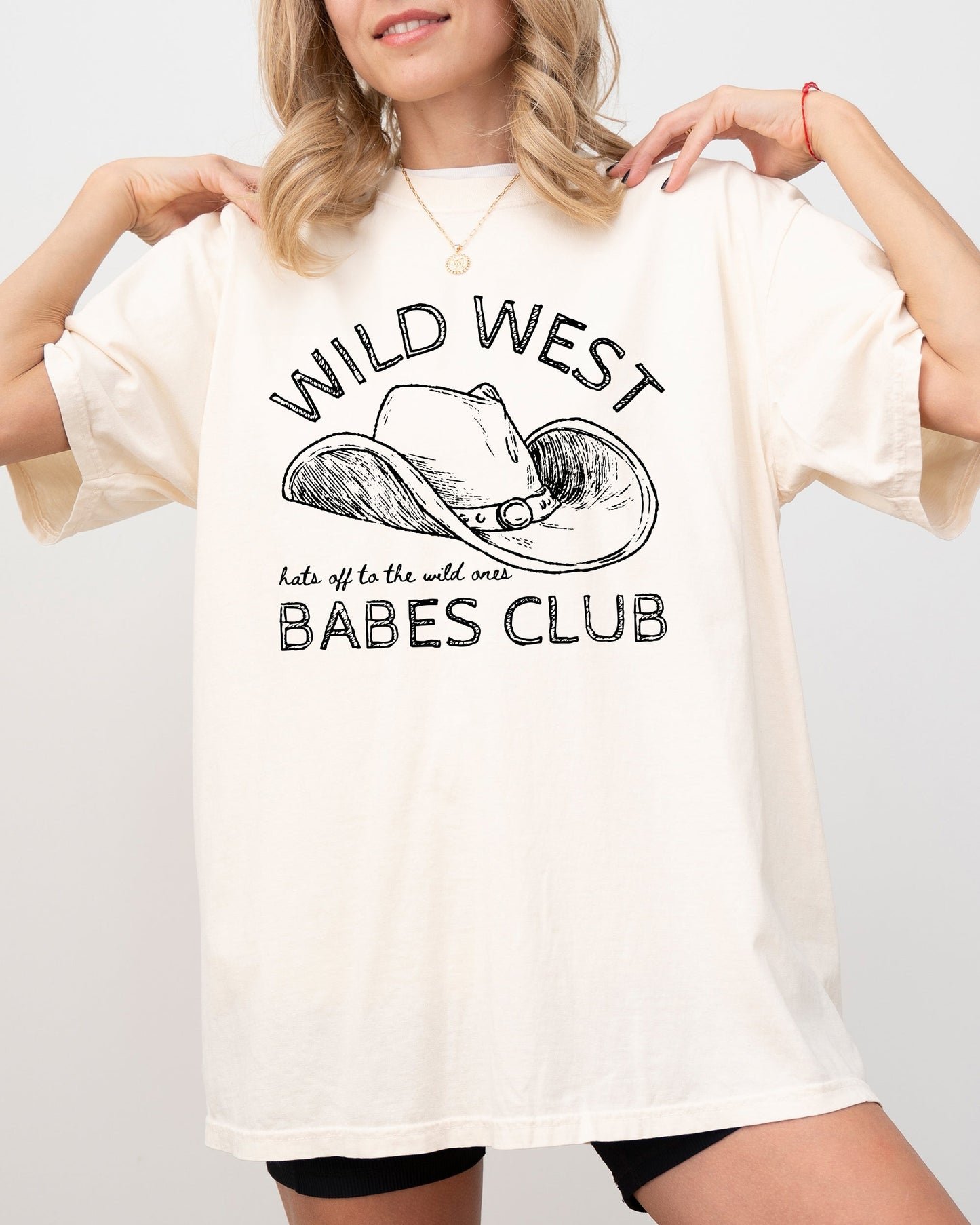 Wild West Babes Club, Cowboys, Cowgirls, Country, Western Shirt Comfort Colors T-Shirt