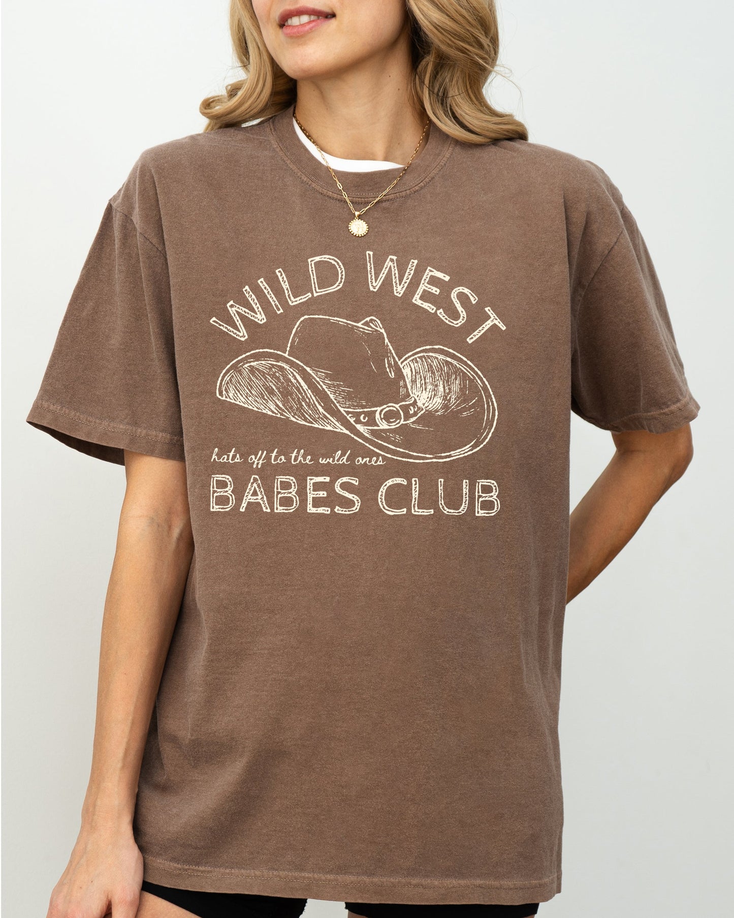 Wild West Babes Club, Cowboys, Cowgirls, Country, Western Shirt Comfort Colors T-Shirt