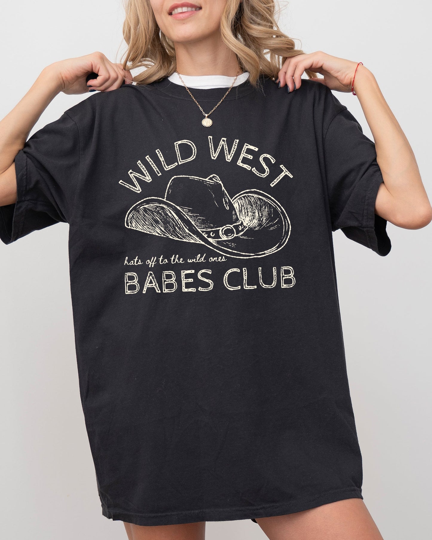 Wild West Babes Club, Cowboys, Cowgirls, Country, Western Shirt Comfort Colors T-Shirt