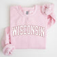 Wisconsin, Football, Sports, Game Day, Big Game, Touchdown, Tailgate Party, University, College, State Sweatshirt
