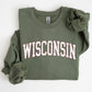 Wisconsin, Football, Sports, Game Day, Big Game, Touchdown, Tailgate Party, University, College, State Sweatshirt