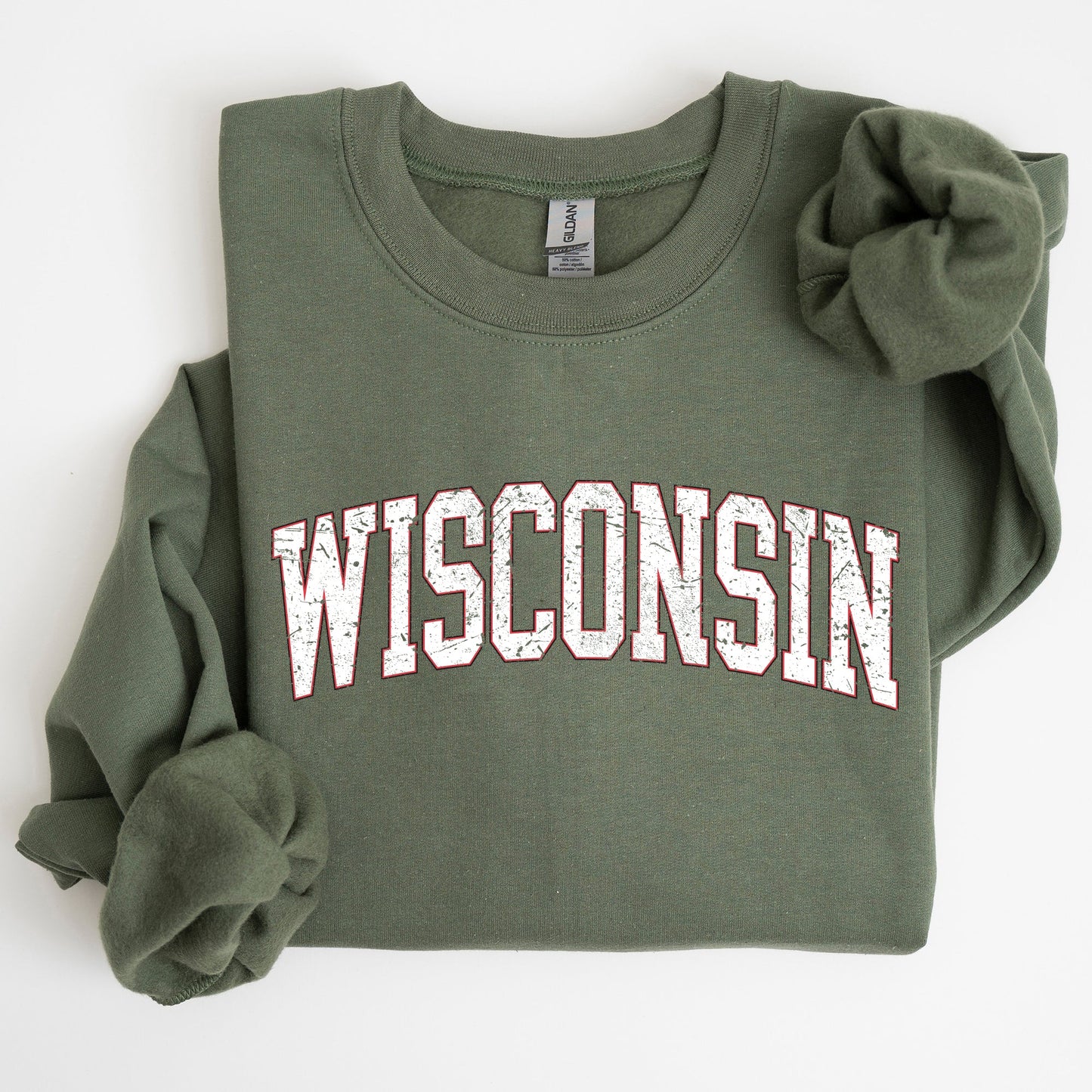 Wisconsin, Football, Sports, Game Day, Big Game, Touchdown, Tailgate Party, University, College, State Sweatshirt