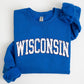 Wisconsin, Football, Sports, Game Day, Big Game, Touchdown, Tailgate Party, University, College, State Sweatshirt