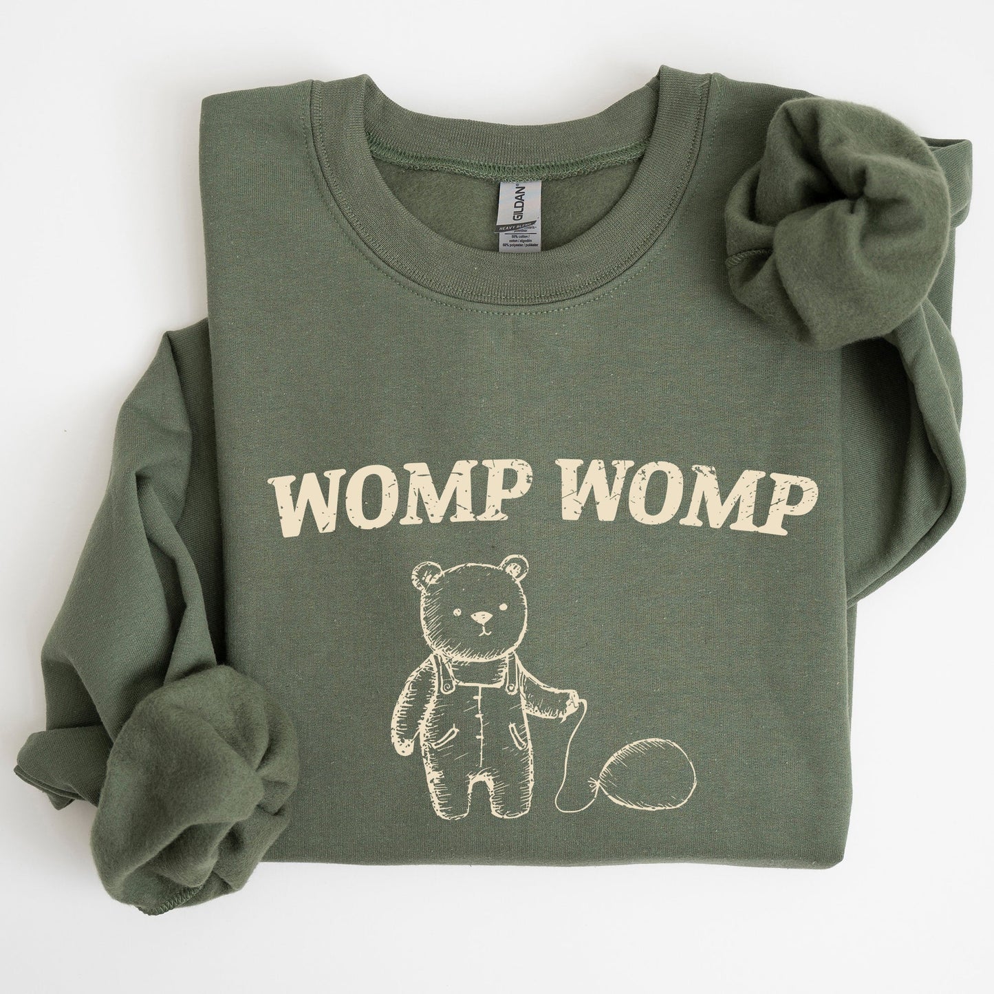 Womp Womp Sad Bear Balloon, Meme, Aesthetic, Funny Sweatshirt