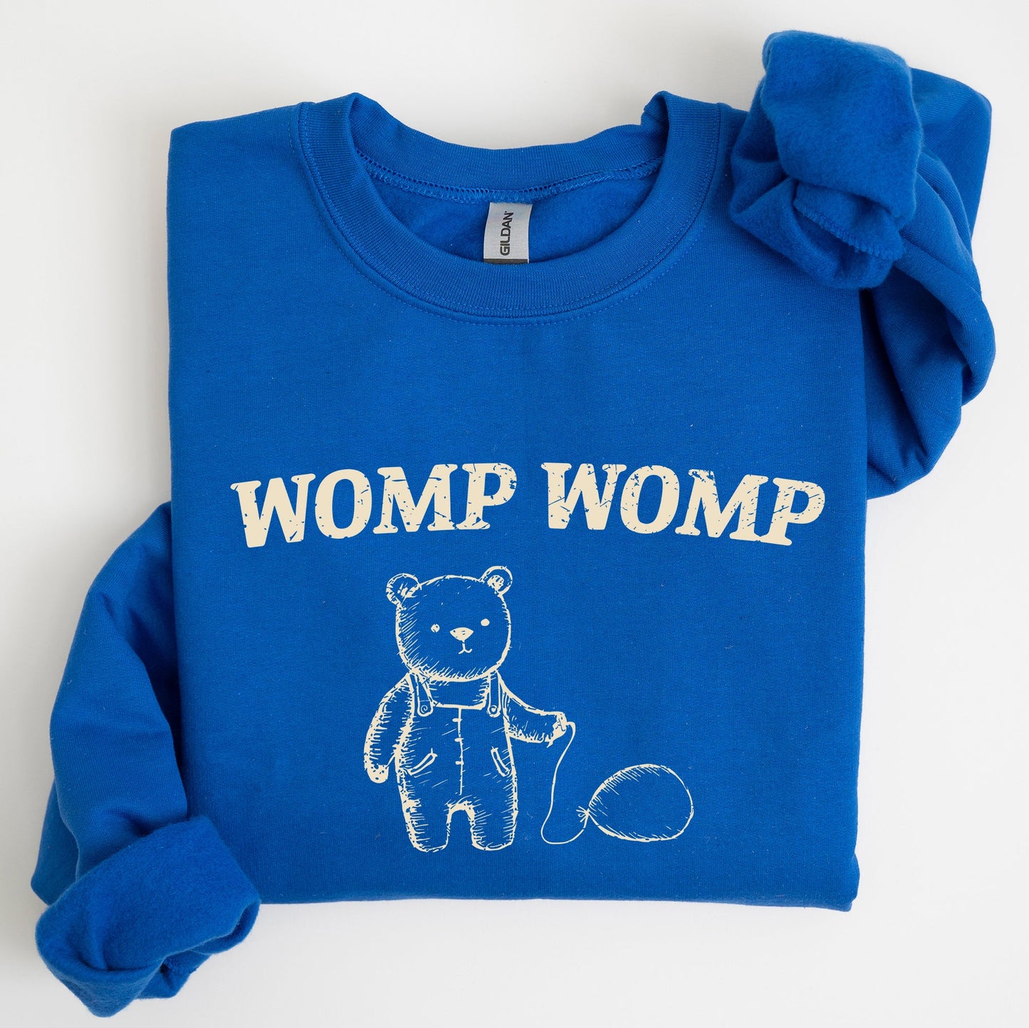 Womp Womp Sad Bear Balloon, Meme, Aesthetic, Funny Sweatshirt
