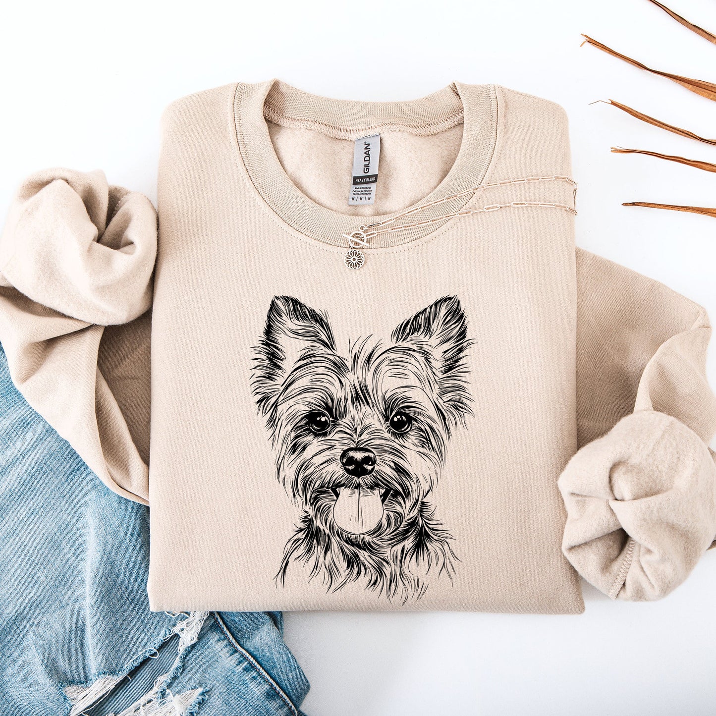 Yorkie, Yorkshire Terrier, Dog Lover Apparel, Pet, Dog Breed, Cute Sweatshirt