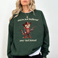 You've Just Buttered Your Last Biscuit, Cat Cowboy, Cute, Western Sweatshirt