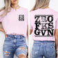 Zero Fs Given, Front and Back, Sassy, Sarcastic, Funny, Vulgar, Comfort Colors T-Shirt
