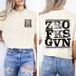 Zero Fs Given, Front and Back, Sassy, Sarcastic, Funny, Vulgar, Comfort Colors T-Shirt