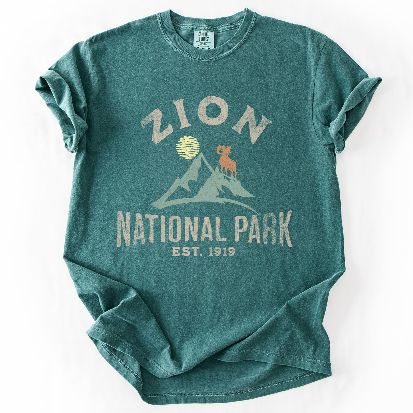 Zion National Park, Nature, Outdoors, Camping, Hiking, Comfort Colors T-Shirt