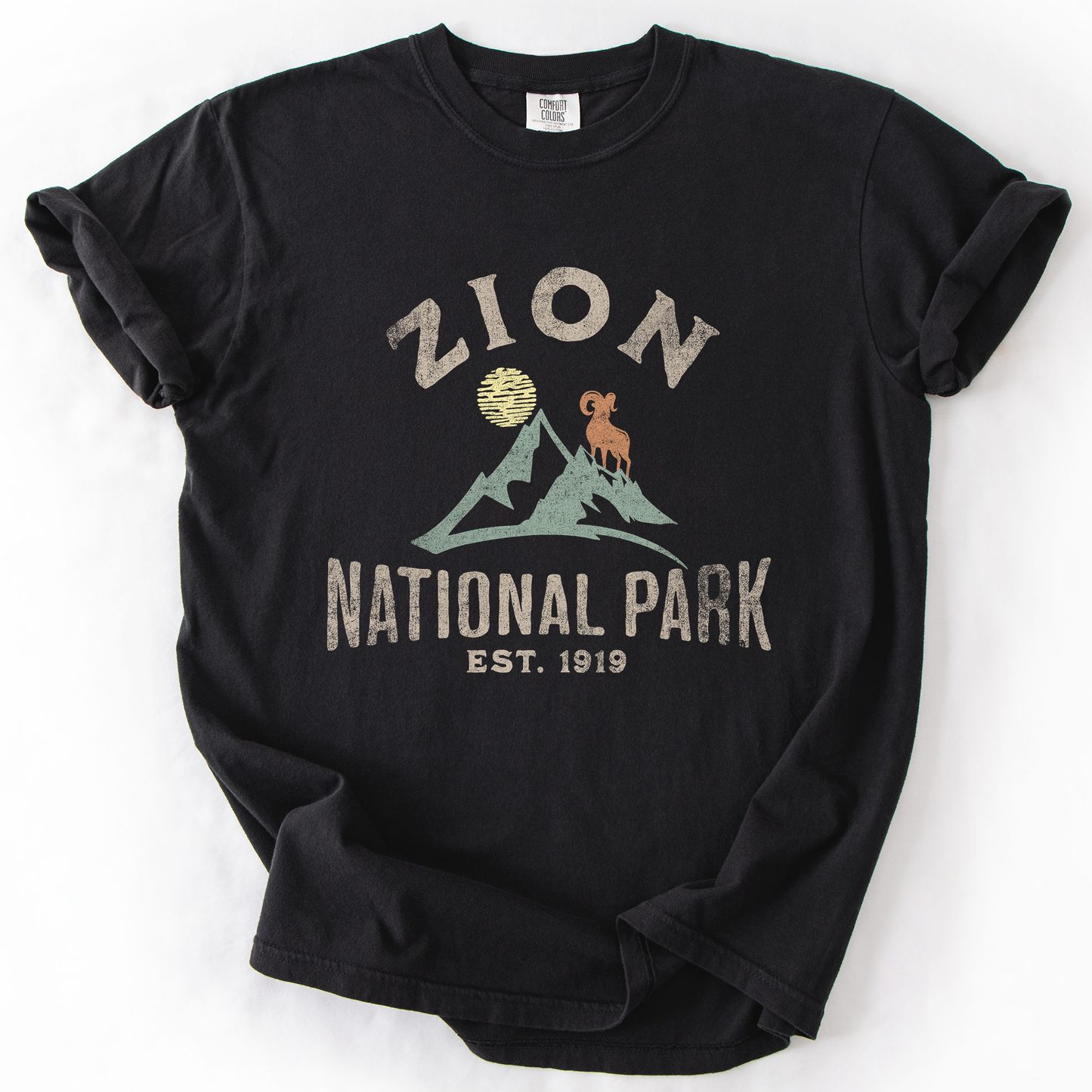 Zion National Park, Nature, Outdoors, Camping, Hiking, Comfort Colors T-Shirt