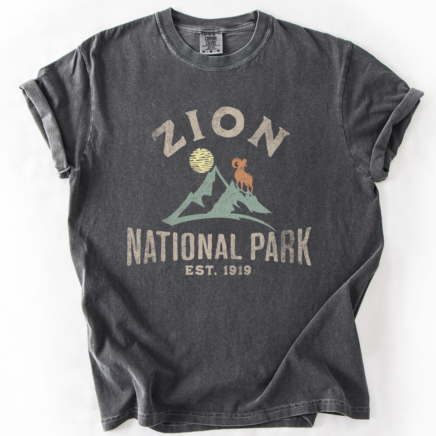 Zion National Park, Nature, Outdoors, Camping, Hiking, Comfort Colors T-Shirt