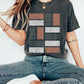 Abstract Geometric Rectangle Print Comfort Colors Tshirt
