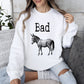 Badass Funny Sweatshirt, Sarcastic College Sweatshirt