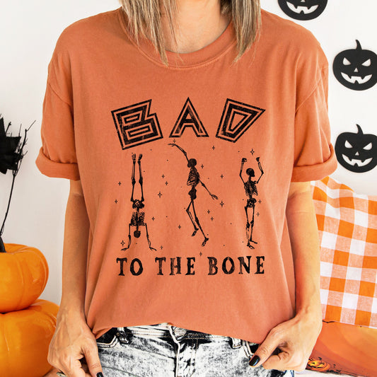 Bad To The Bone Comfort Colors Tshirt