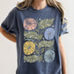 Boho Folk Art Chic Flower Comfort Colors Tshirt