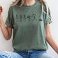 Six Dancing Skeletons Comfort Colors Tshirt