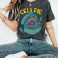 Cellfie Funny Science Teacher Comfort Colors Tshirt