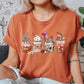 Coffee Lover Funny Skeleton Comfort Colors Tshirt