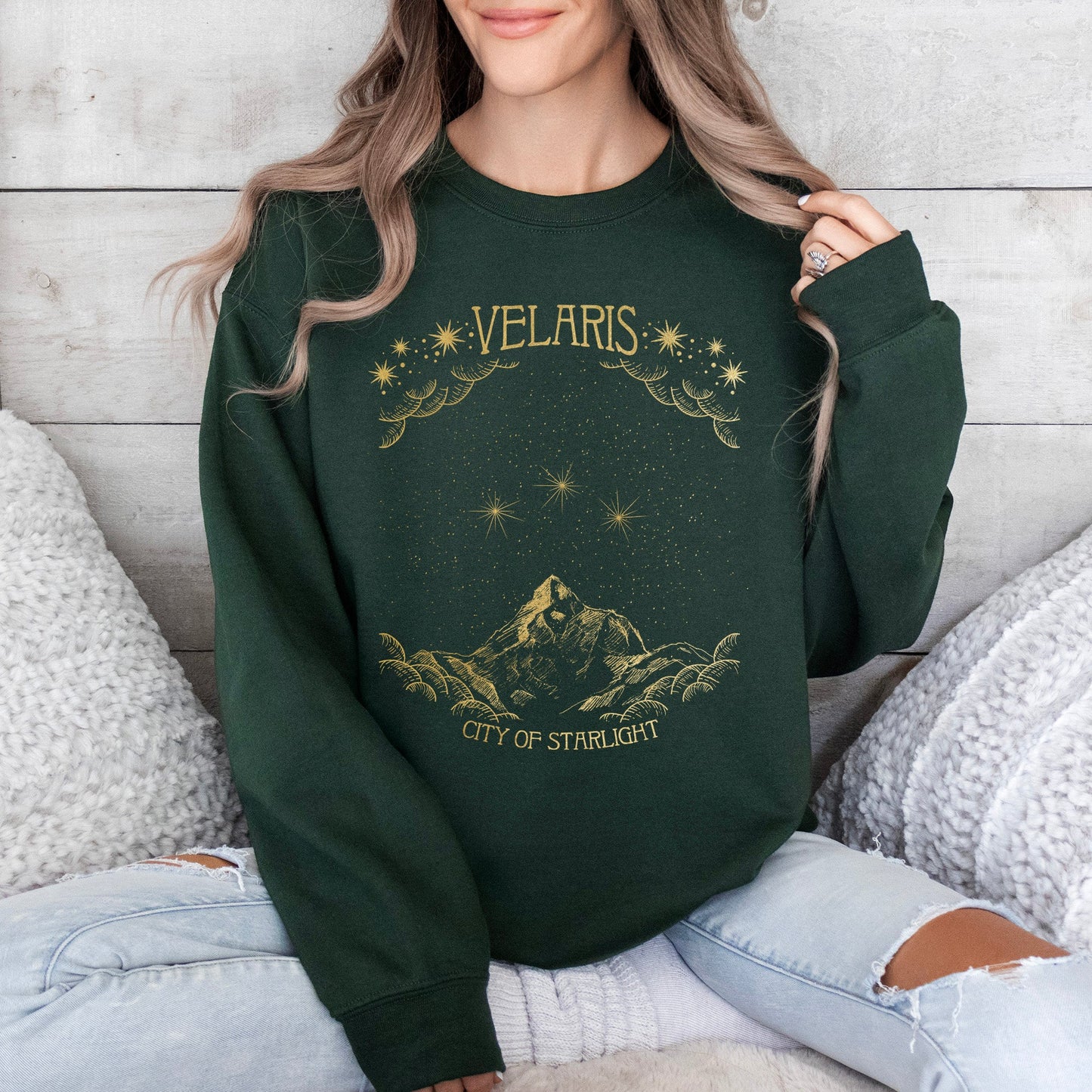ACOTAR Velaris, City of Starlight Sweatshirt, A Court of Thorns and Roses