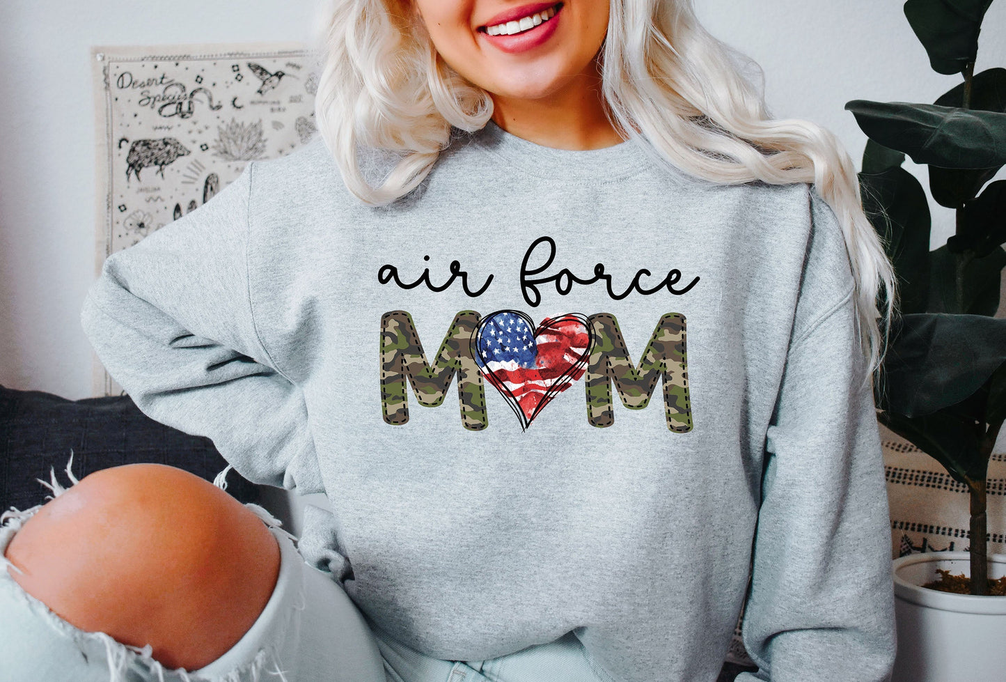Air Force Mom Sweatshirt