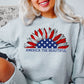 America The Beautiful Sunflower Sweatshirt