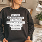 I'm Totally Flexible Sassy Sweatshirt