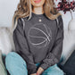 Chic Basketball Word Art Sweatshirt