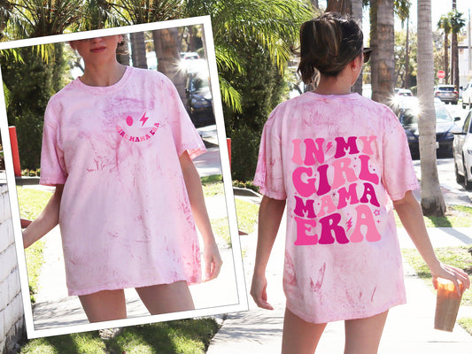 In My Girl Mama Era, Mom, Gift, Mother Comfort Colors Tshirt