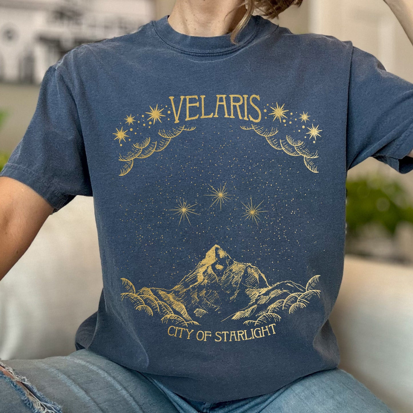 ACOTAR Velaris, City of Starlight Comfort Colors Tshirt