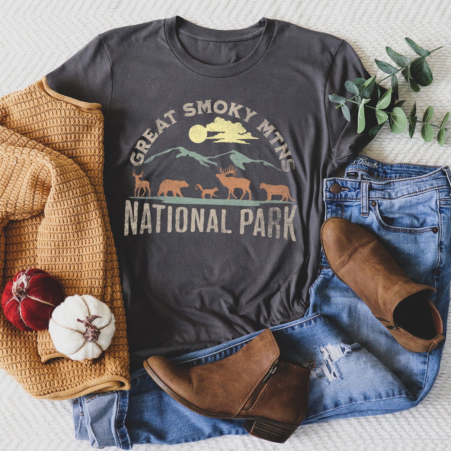 Great Smoky Mountains National Park Super Soft Tshirt