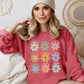 Positive Affirmations, Daisy, Retro, Sweatshirt