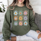 Positive Affirmations, Daisy, Retro, Sweatshirt